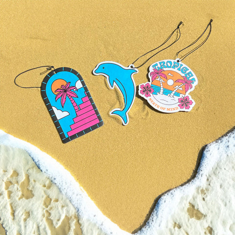 Surf School Dropout Collection Air Fresheners