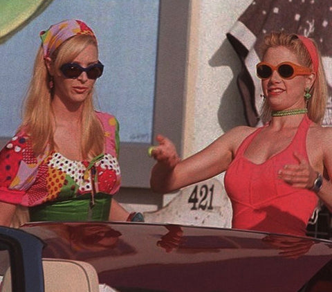 Romy and Michele Bold Prints and Bright Colors