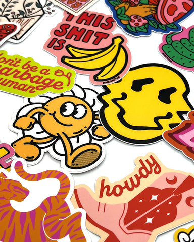 Fun Stickers Made by Artists