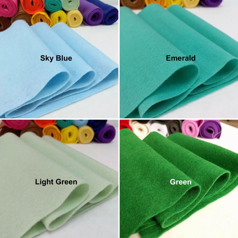 Polyester Felt By Yard - High Density –