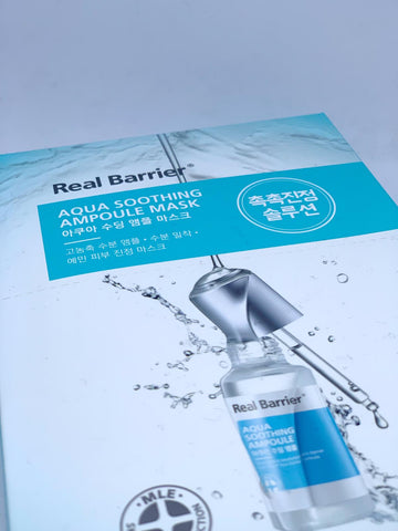 Real Barrier Aqua Soothing Ampoule Mask 