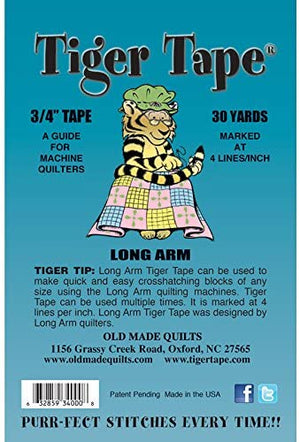 Tiger Tape 1/4 Tape 30 yards - The Sewing Collection