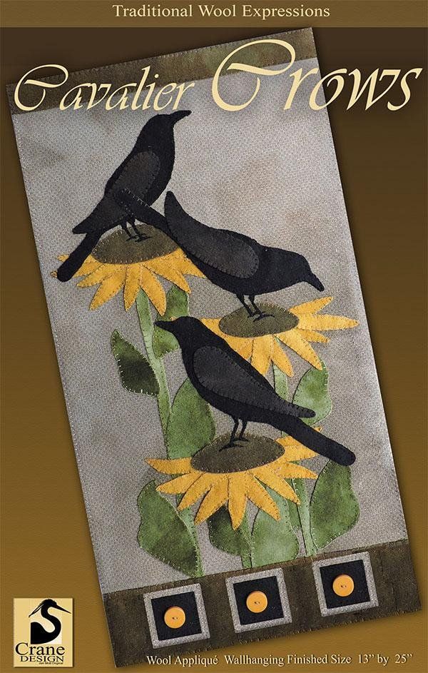 Cavalier Crows Pattern – Kalidoscope of Quilts