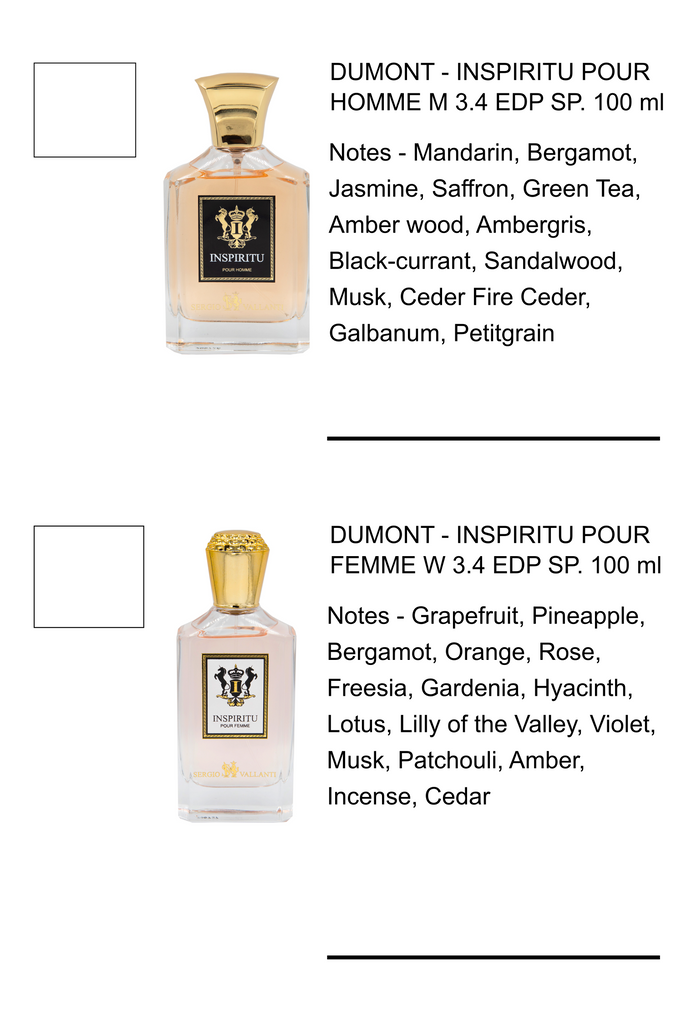 Dumont Inspiritu Perfumes Sample Vial – Dumont Perfumes