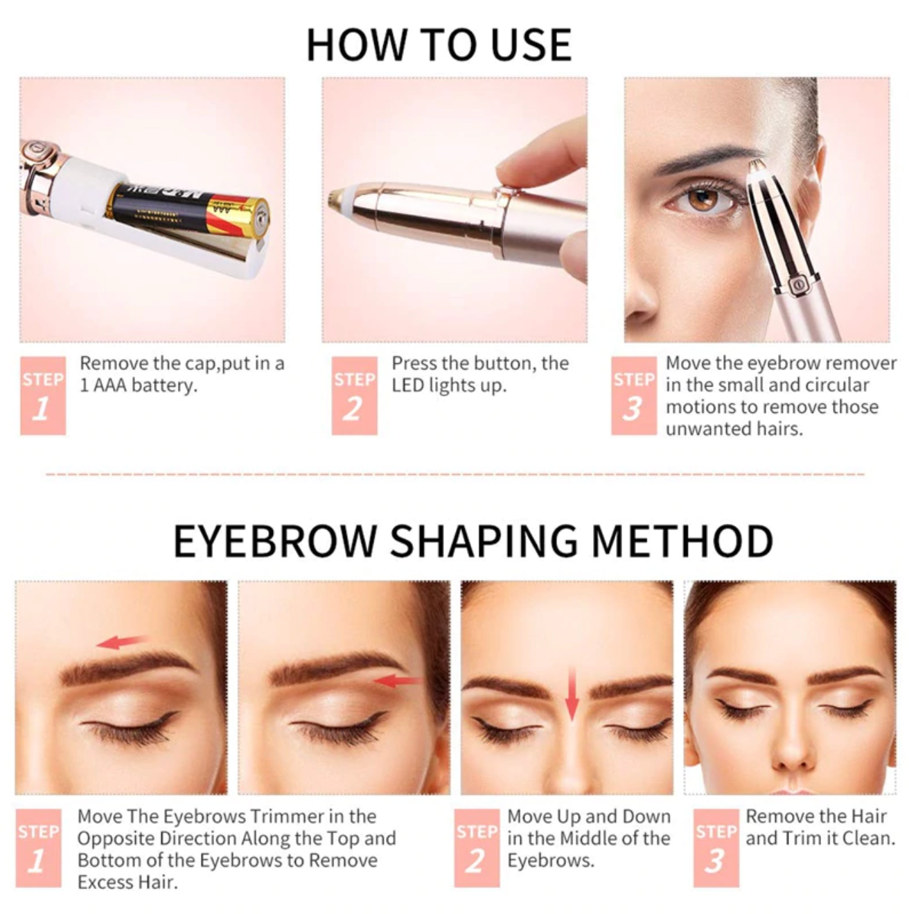 best eyebrow remover pen