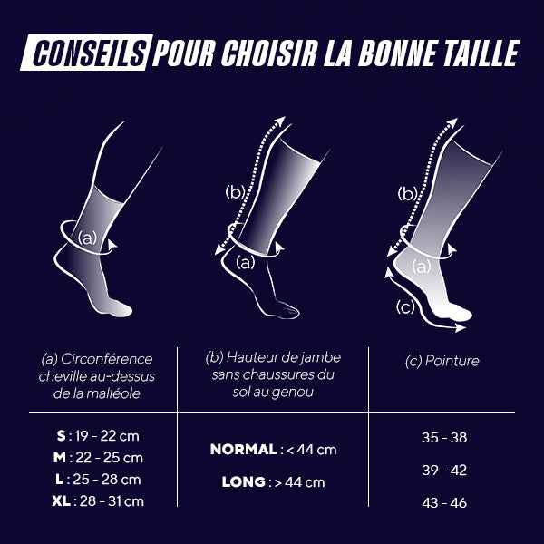 Les Chaussettes de récupération UP' Thuasne Sport sur