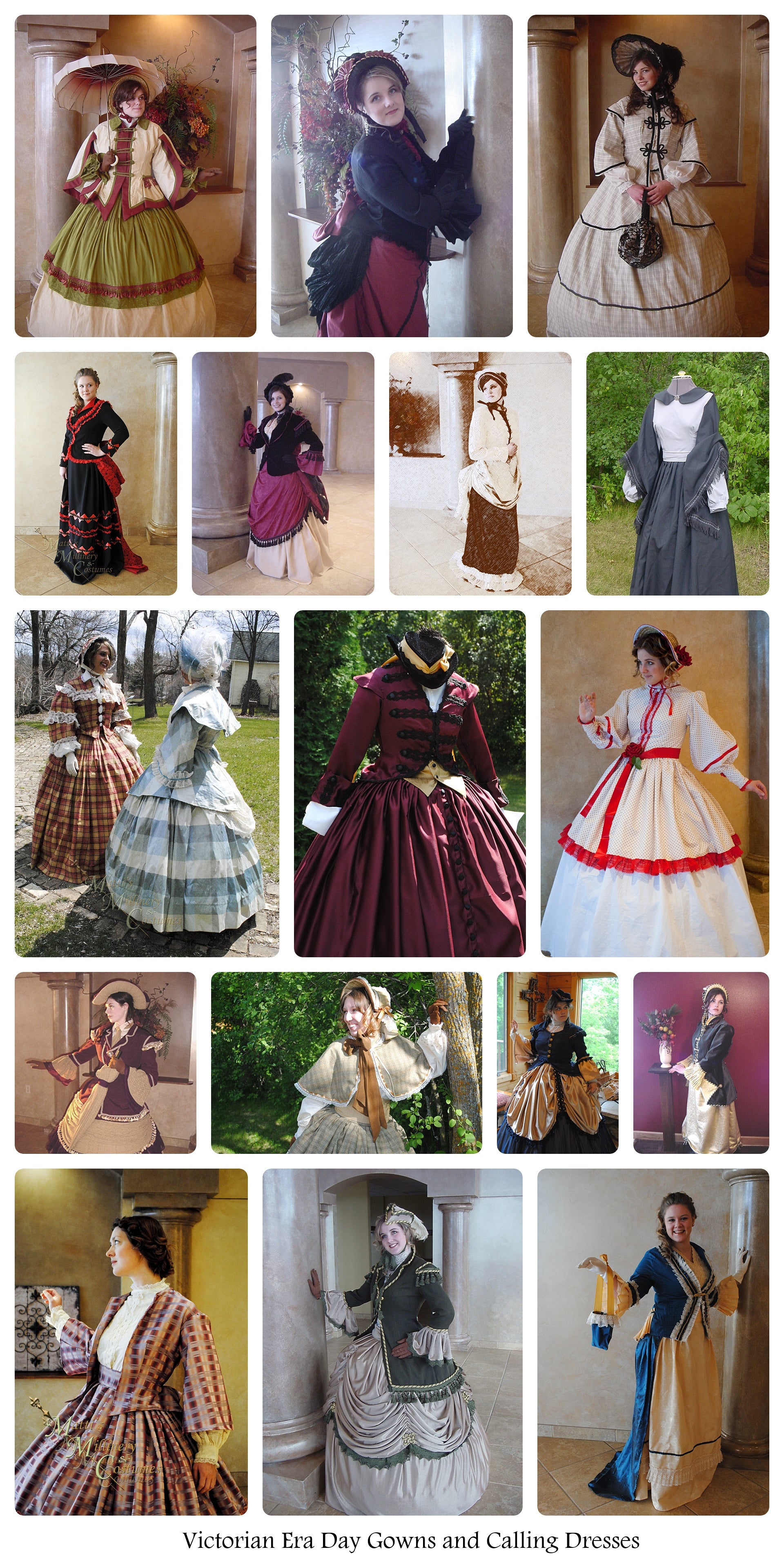 Victorian Day Dresses