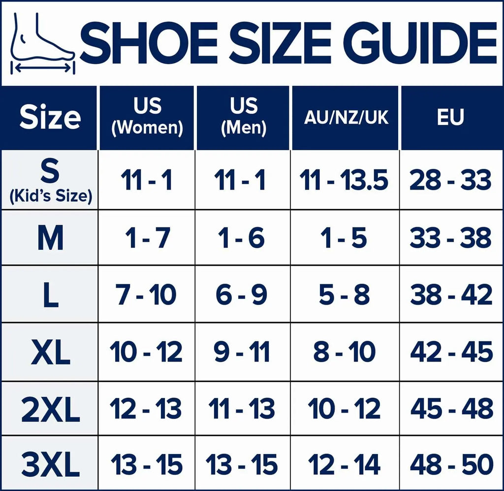 PF Size Guide - Koprez®