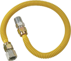 GAS CONNECTOR 1/2FIPX1/2MIPX36