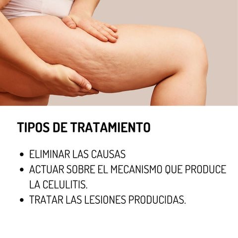 tipos de tratamiento de la celulitis