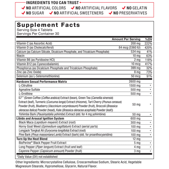 INGREDIENTS YOU CAN TRUST, NO ARTIFICIAL COLORS, NO ARTIFICIAL FLAVORS, NO GELATIN, NO SUGAR, NO ARTIFICIAL SWEETENERS, NO PRESERVATIVES,