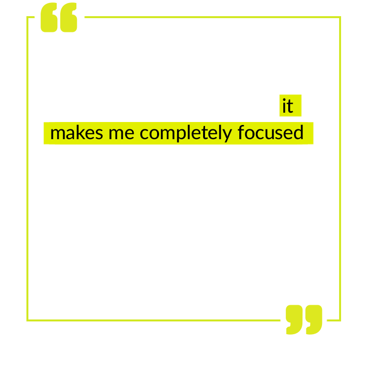 This is by far the best supplement I have ever taken. I take it every morning and it makes me completely focused and wired into my job. It lasts throughout the day and is absolutely amazing. I recommend this to anyone who wants to start their day off right and with a bang! – Mark G.