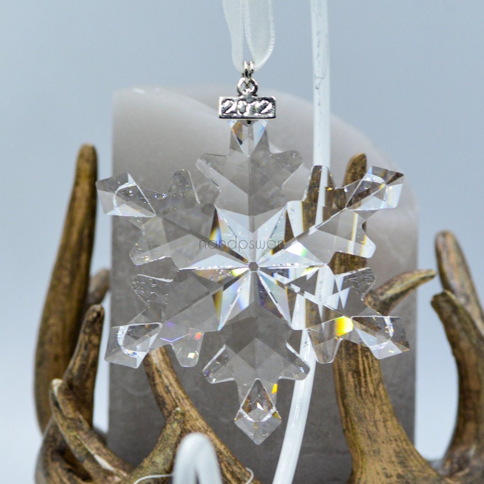 Swarovski 2012 Annual Edition Snowflake - Christmas Ornaments - 1125019 ...