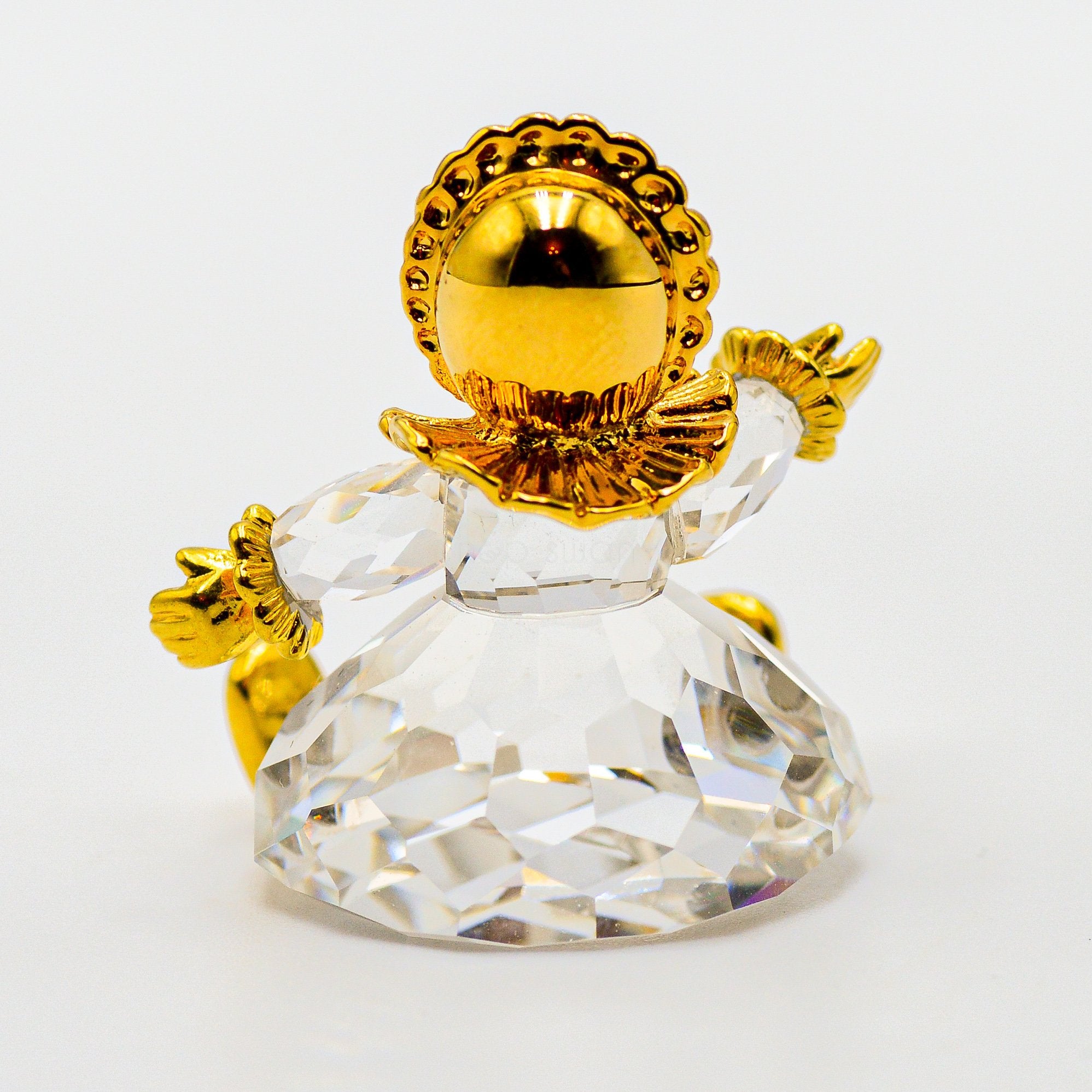 Swarovski Crystal Memories Classics Gold Baby Doll 219195 Nandp