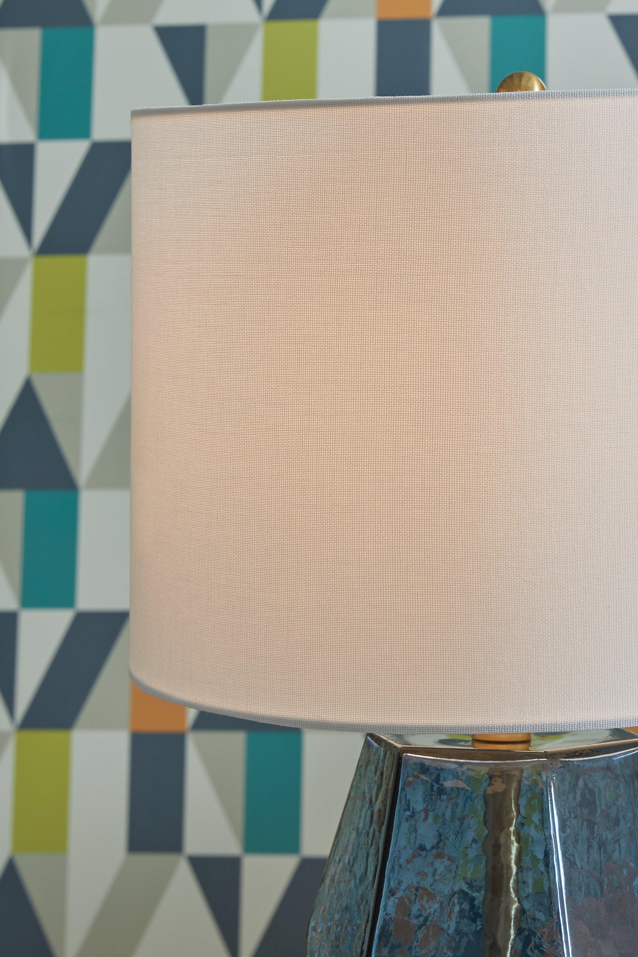 Table Lamp Crafted from Tallow