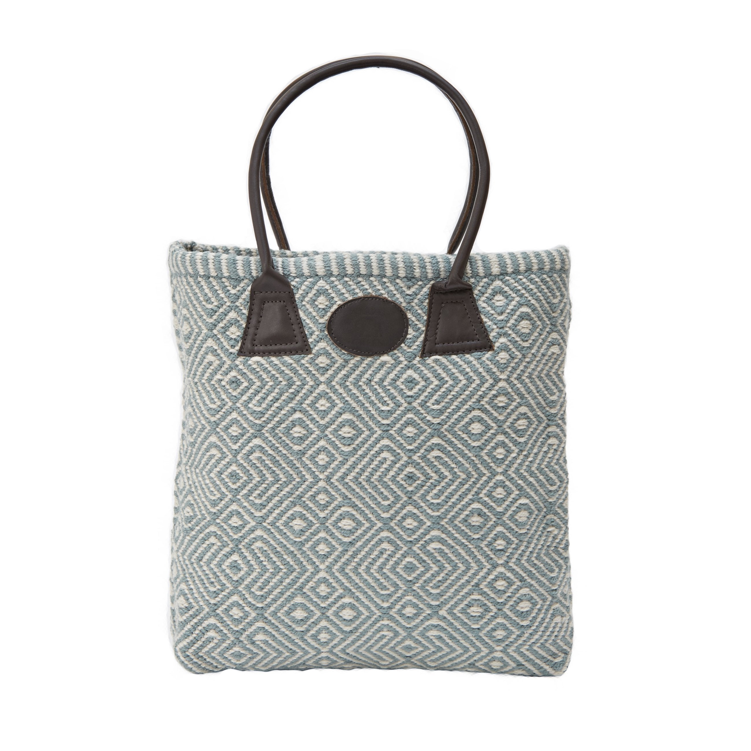 Provence Teal Bag | Weaver Green Australia