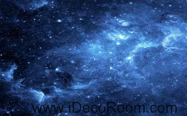 Dark Blue Night Sky Wallpaper Wall Decals Wall Art Print Business