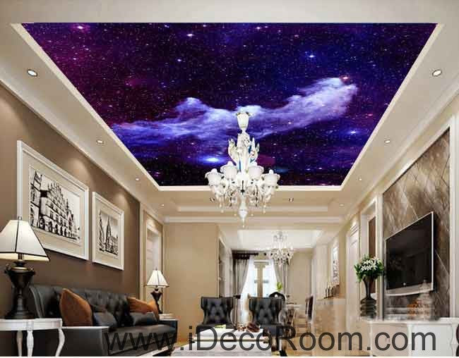 Smoky Star Skylight Wallpaper Wall Decals Wall Art Print Business