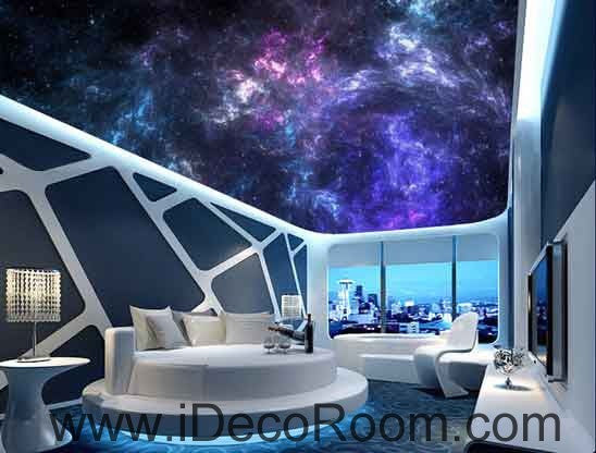 Dark Sky Smoke Wallpaper Wall Decals Wall Art Print Business Kids Wall Paper Nursery Mural Home Decor Removable Wall Stickers Ceiling Decal