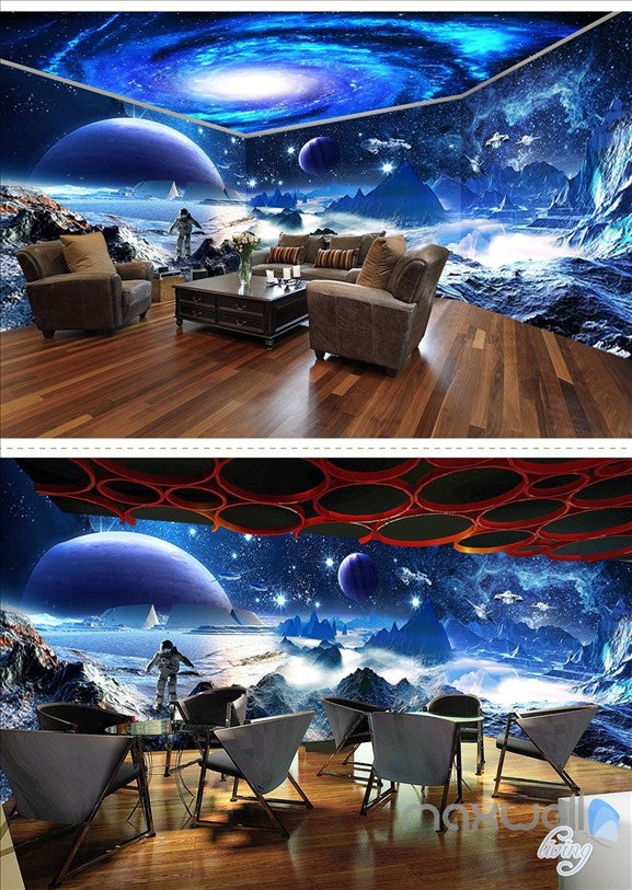 Star Starry Space The Entire Room Wallpaper Wall Mural Decal Idcqw