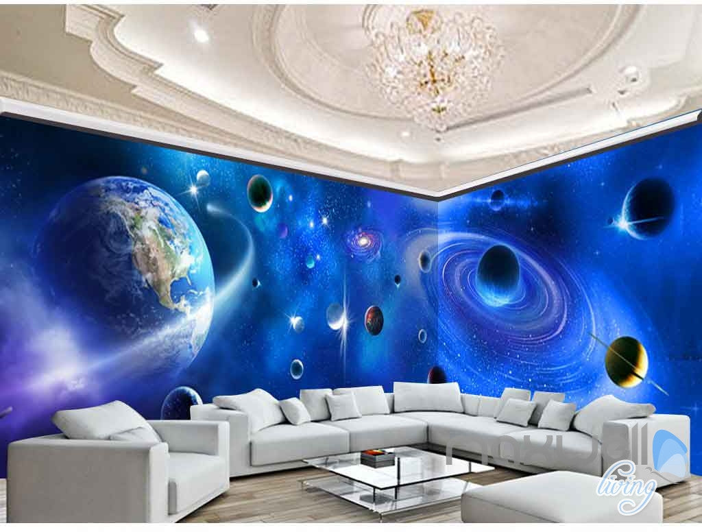 3d Universe Entertainment Entire Room Bedroom Wallpaper Wall Murals Art Prints Ebay