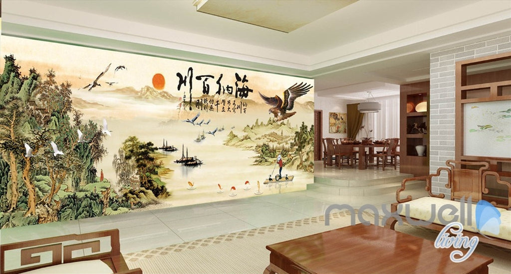 chinese painting wallpaper