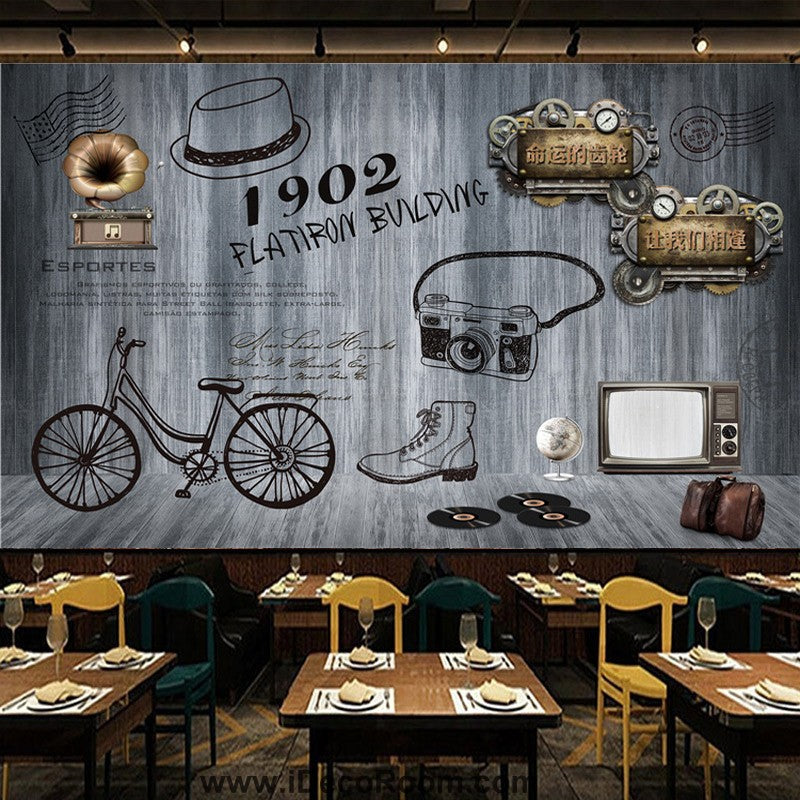 Coffee shop Wallpaper Coffee Club Cafe Wall Murals IDCWP