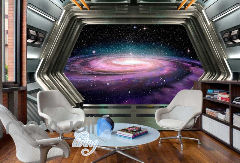 Space Galaxy Star Cloud View Mural Art Wall Murals ...