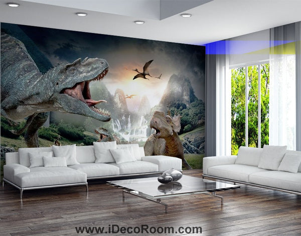 Dinosaur Wallpaper Large Wall Murals for Bedroom Wall Art IDCWP-KL-000 ...