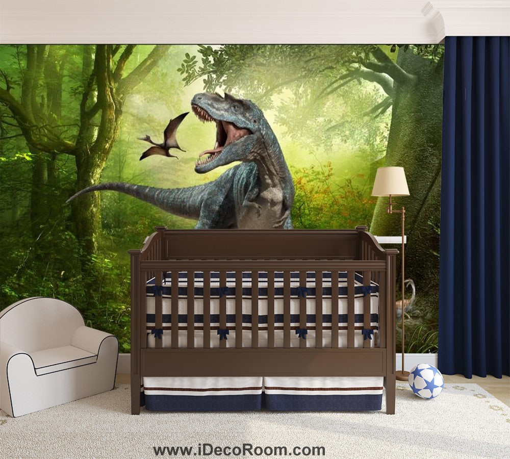 Dinosaur Wallpaper Large Wall Murals for Bedroom Wall Art IDCWP-KL-000