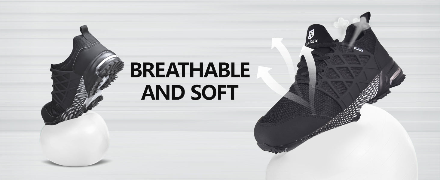 Breathable work shoes