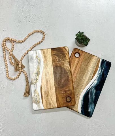 small resin cheese board