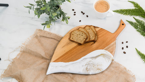 leaf cheese board