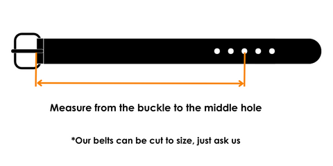 Belt size chart