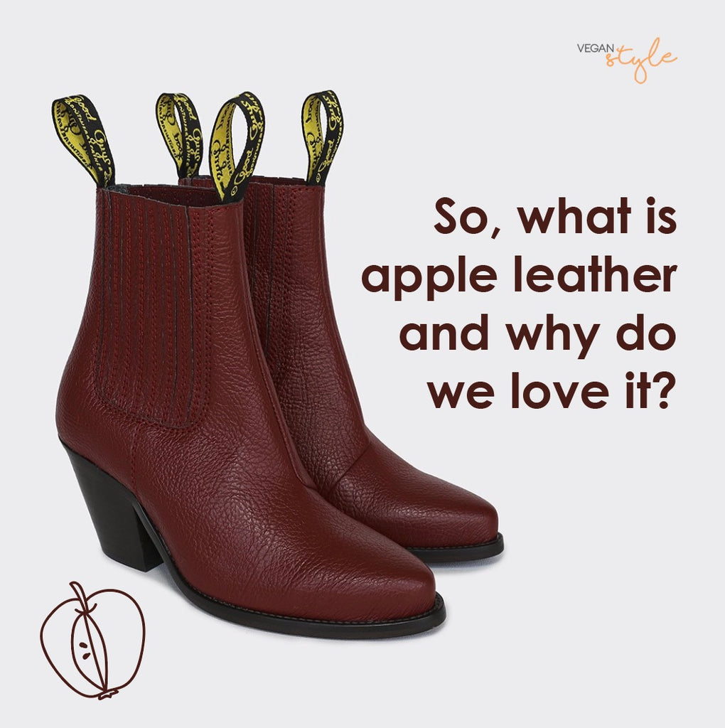 what is apple leather