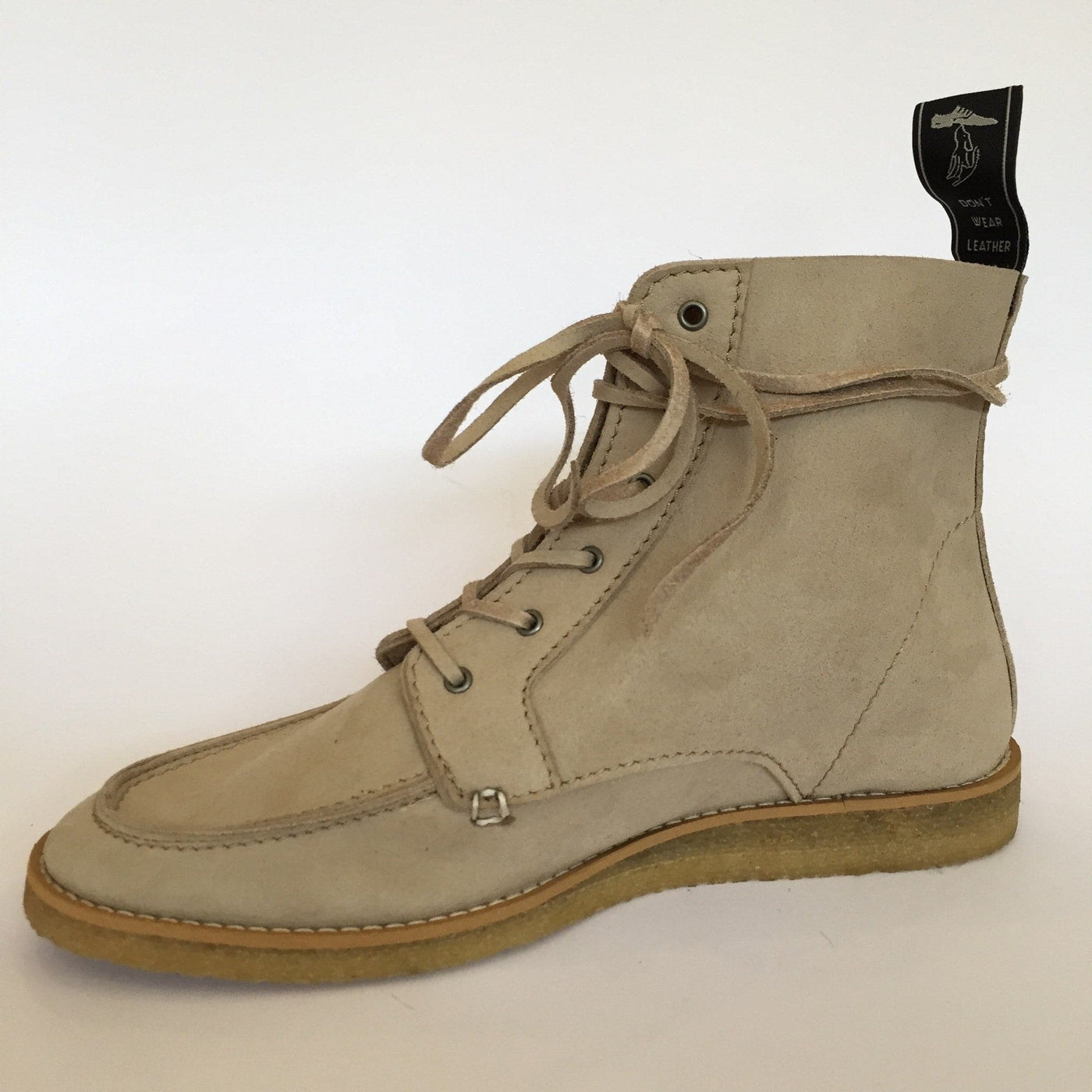 suede high top boots