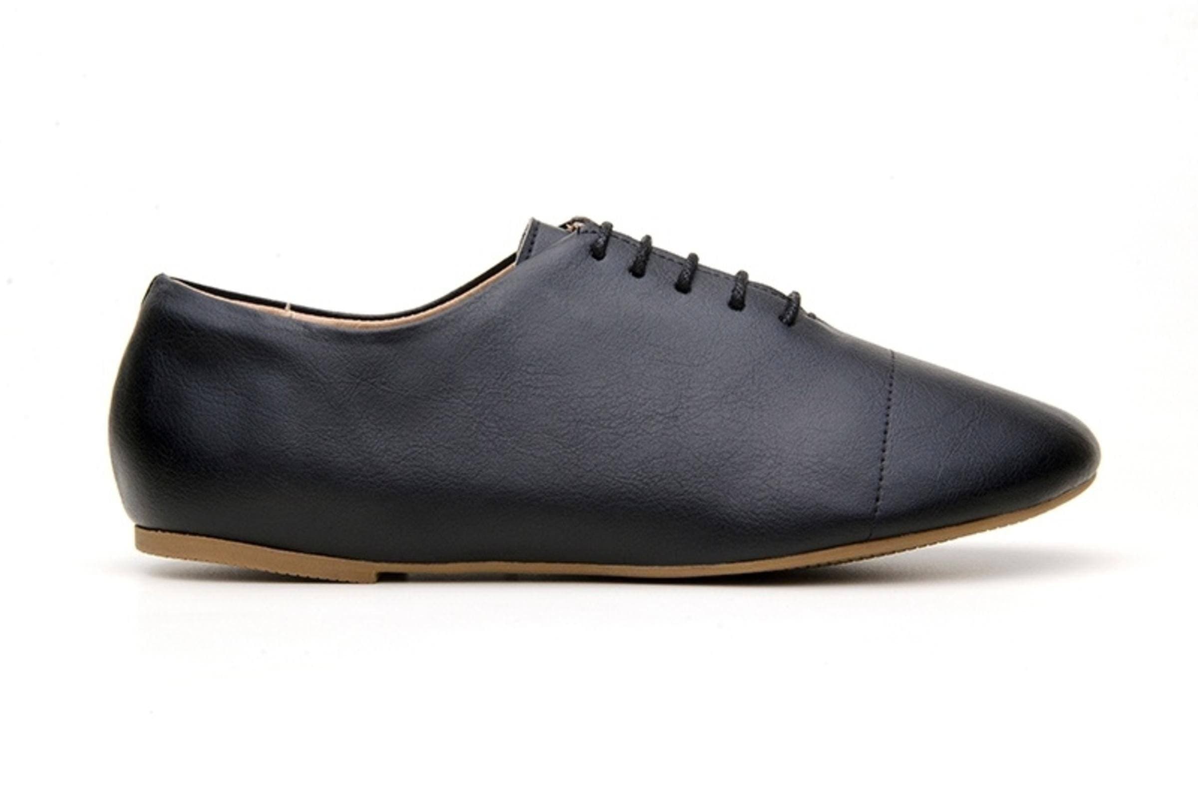 vegan leather oxfords