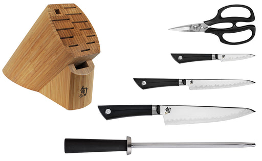 Ginsu Chikara 8-Piece Toffee Block Knife Set 