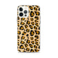 Leopardenmuster hell, Handyhülle geeignet für iPhone 7, 8, 11, 12, 13, 14, SE (2020), X, XS, XR