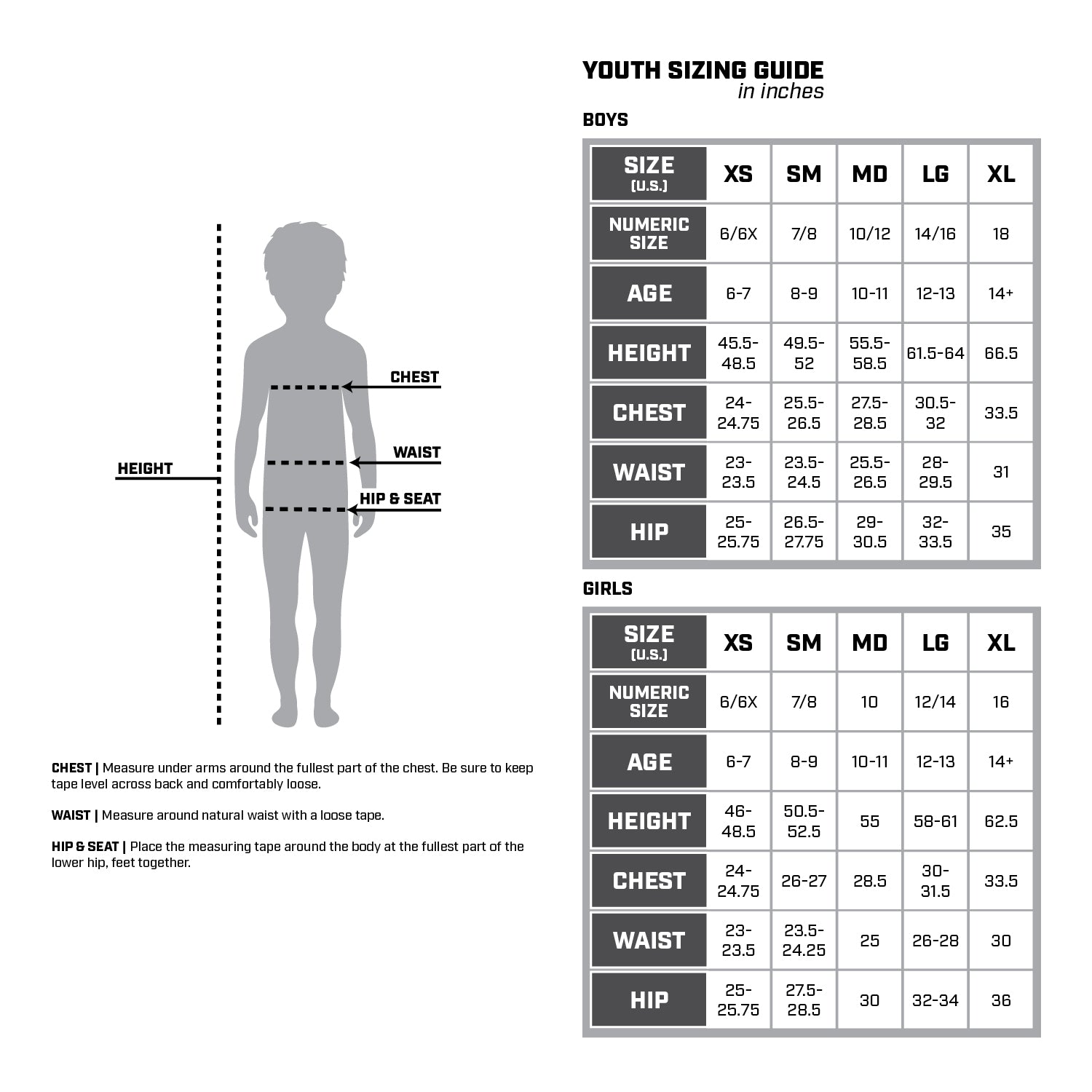 Size Chart (Ctrl+F to search for desired brand) – Regina Specialties