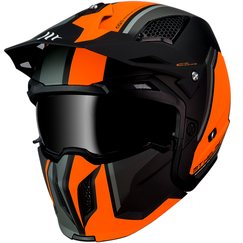 MT Helmets Streetfighter SV Solid Convertible Helmet at Rs 8999, Half Face  Helmet in Kolkata