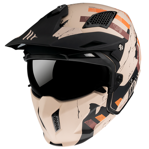 MT Helmets Streetfighter SV Solid Convertible Helmet