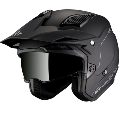 MT Helmets Storm SV Solid A1 Matt Black – Regina Specialties