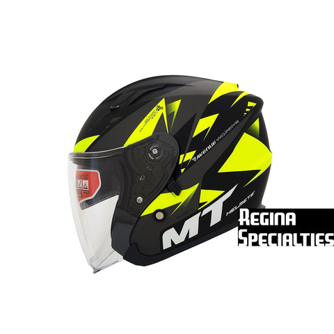 MT Helmets Avenue SV Plain Matt Black Helmet – Regina Specialties