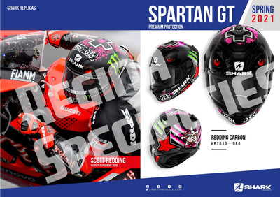 Shark Spartan GT Carbon Redding Helmet (DRG) Limited Edition
