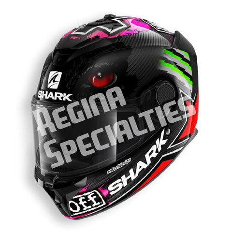 CASCO SHARK SPARTAN GT PRO CARBON BLANCO BRILLO W03