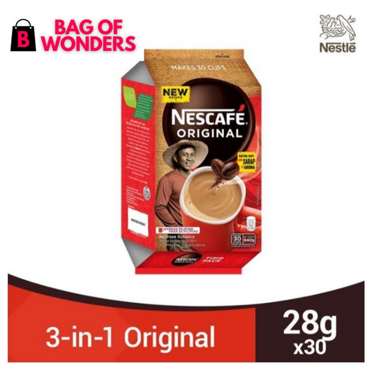Nescafe - Original Coffee Mix - Kapeng Pilipino - 30 Pack Sachet