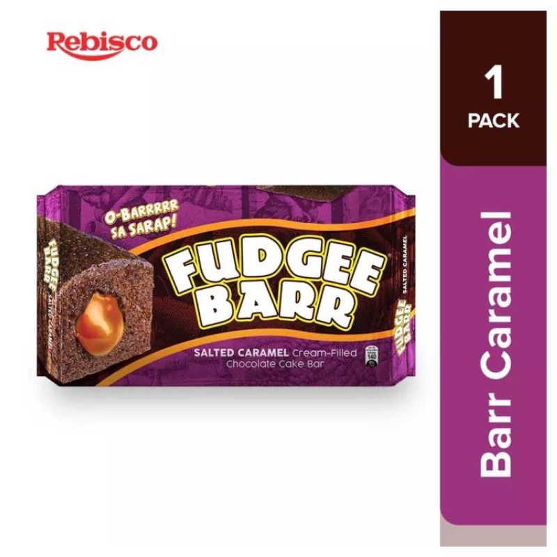 Fudgee Barr Macapuno Cake Bar 39g x10s | Bagofwonders.com – Bag of