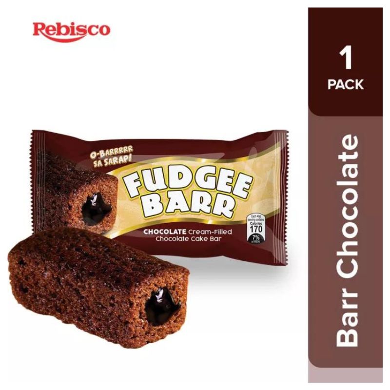 Fudgee Barr Macapuno Cake Bar 39g x10s | Bagofwonders.com – Bag of