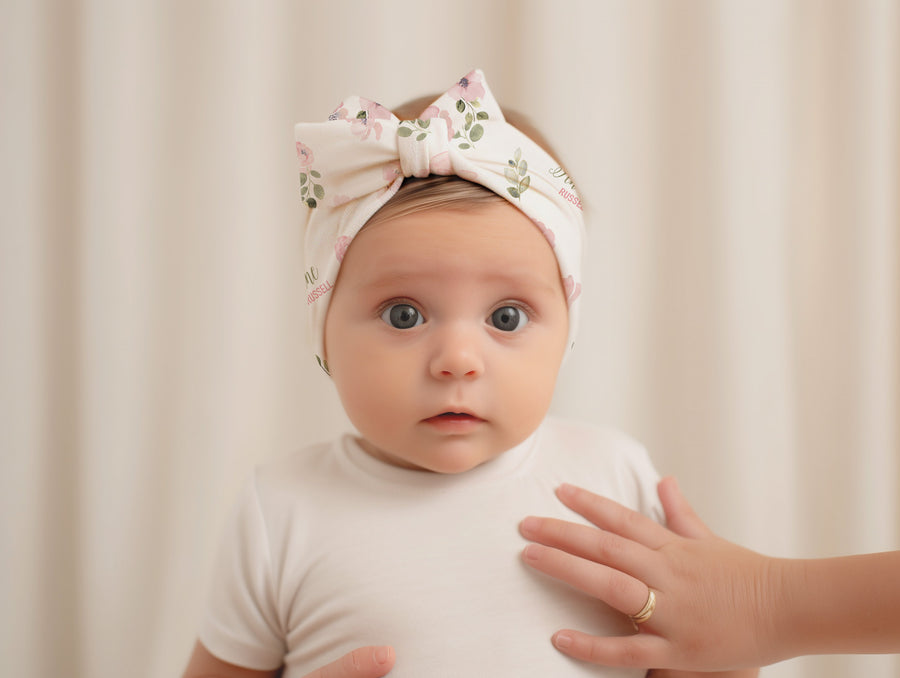 Abigail Floral Hat or Headband